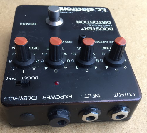 T.C.ELECTRONIC Booster Line Driver & Distortion