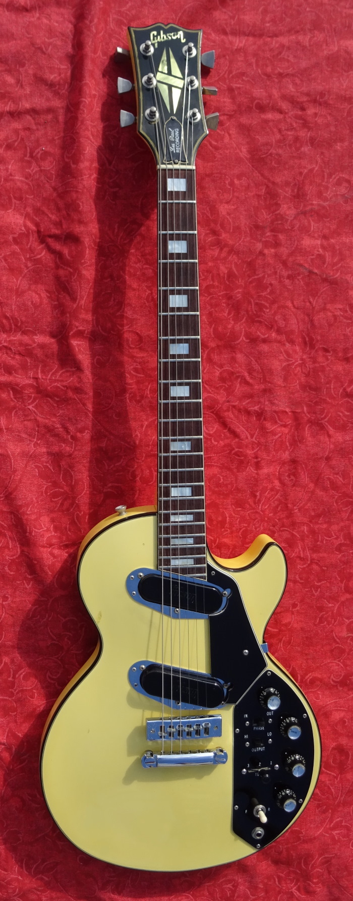 vastleggen Uiterlijk Leerling 76 LES PAUL RECORDING Alpine White, original Gibson Low Impedance Pickups  EXC code Gi88